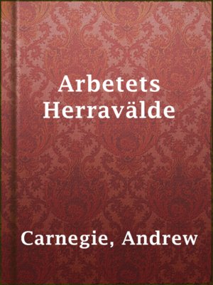 cover image of Arbetets Herravälde